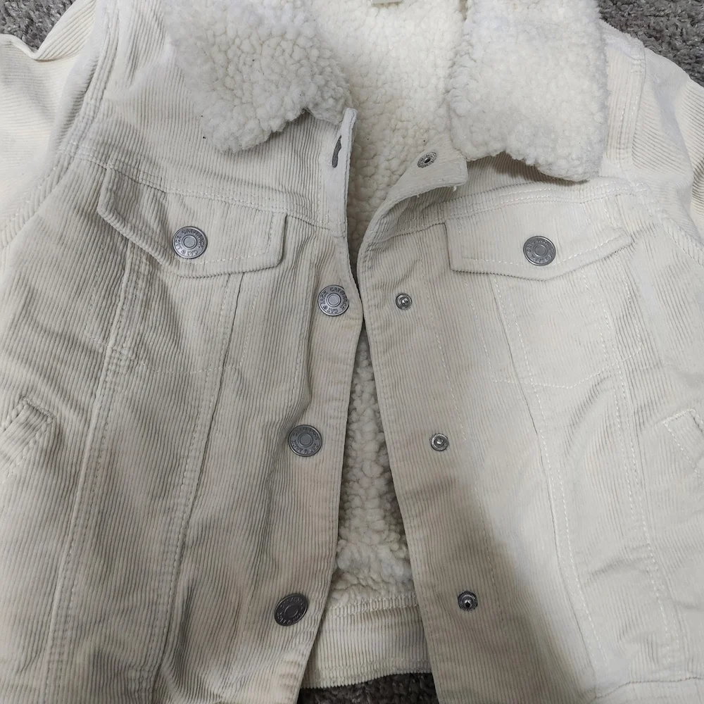 Cat & Jack Cream Sherpa Jacket